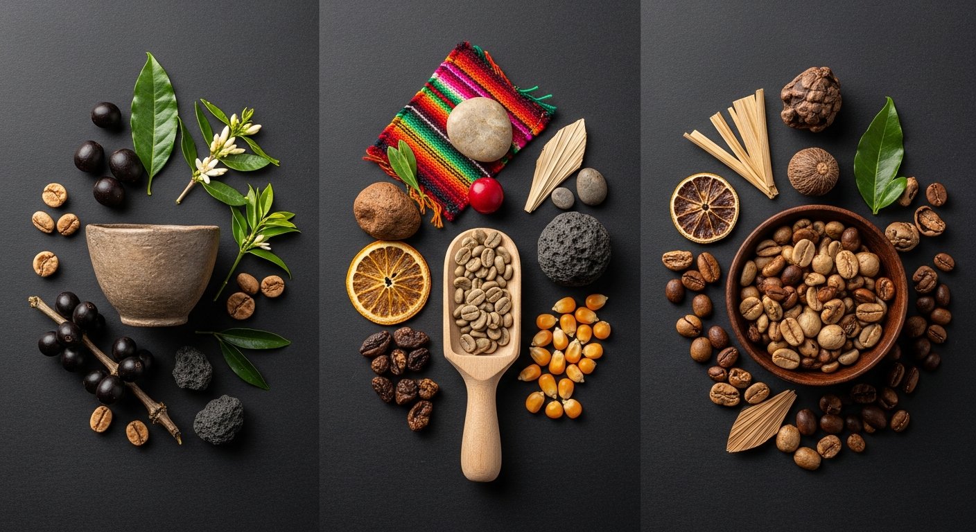 african coffee regions: high-altitude acidity and floral complexity